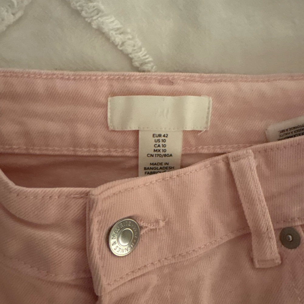 H&M Pink Wide Leg Pants
